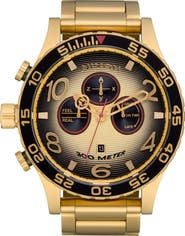 Nixon 51-30 Fisheye Chronograph Bracelet Watch, 51mm