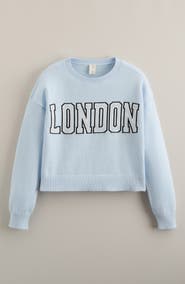 Treasure & Bond Kids' Intarsia Knit Sweater