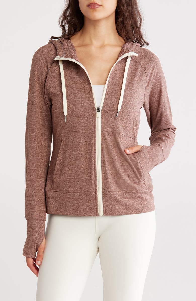 BALANCE COLLECTION Danni Full Zip Hoodie, Main, color,
