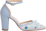 Forever & Always Shoes Ivy 3D Floral Lace High Heels