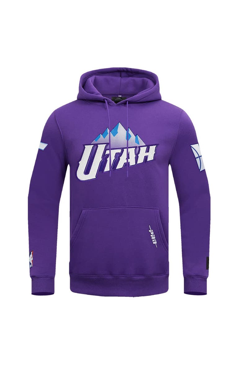 PRO STANDARD Men's Pro Standard Purple Utah Jazz 2024/25 City Edition Pullover Hoodie, Alternate, color, 