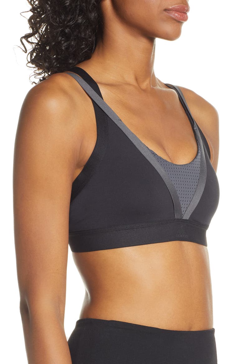 All Me Sports Bra, Alternate, color, BLACK