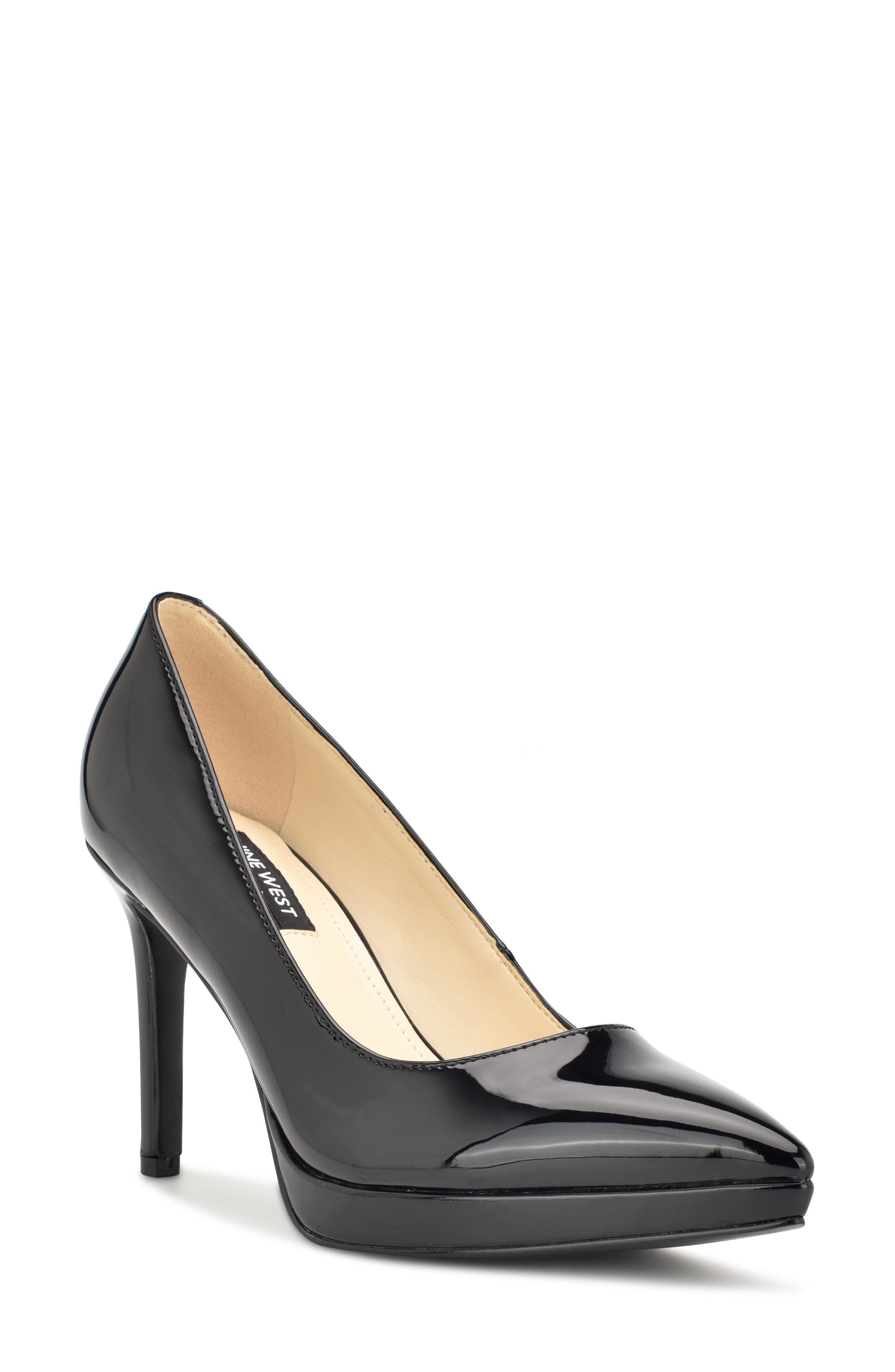 Nine West Shelbe Pointed Toe Platform Pump, Main, color, 