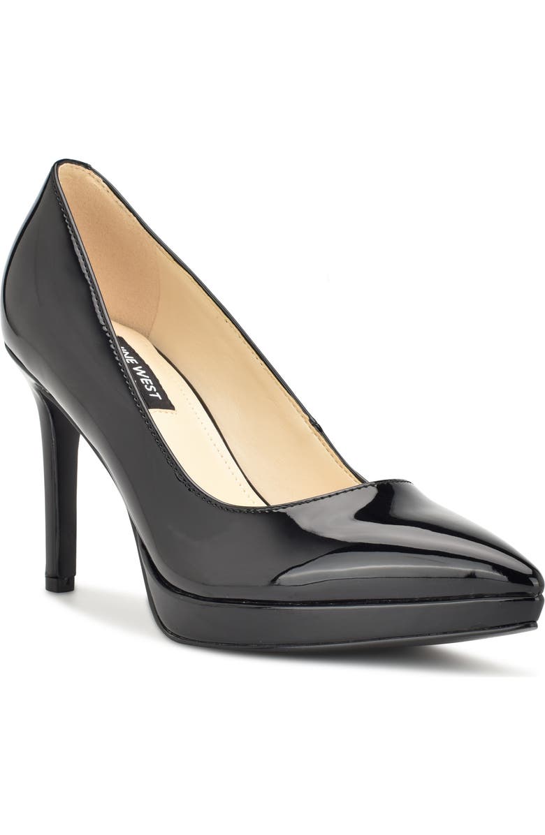 Nine West Shelbe Pointed Toe Platform Pump, Main, color,