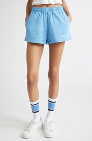 Sporty & Rich Wellness Club Disco Graphic Sweat Shorts