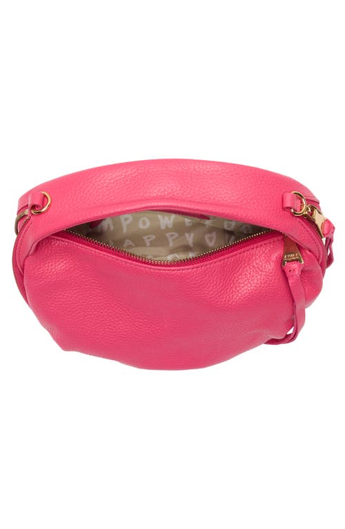 Aimee Starlight Top Handle Leather Bag In Pink