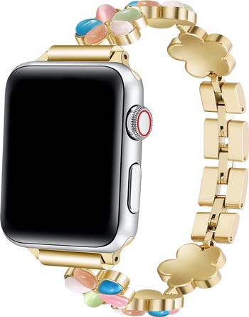 The Posh Tech June Flower Bracelet Apple Watch® Watchband
