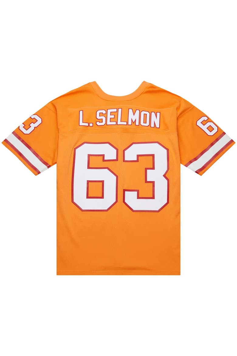 Men's Mitchell & Ness Lee Roy Selmon Orange Tampa Bay Buccaneers 1976 Legacy Replica Jersey, Alternate, color, Orange