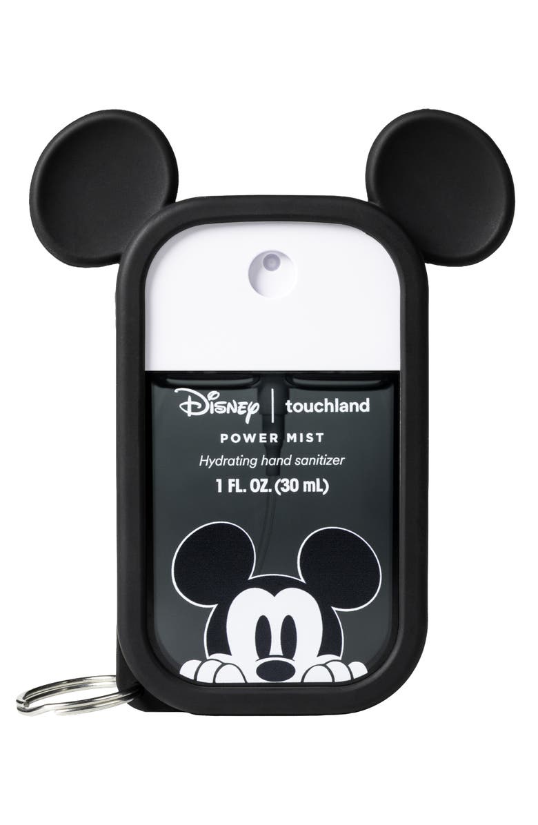 TOUCHLAND x Disney Wild Watermelon Hand Sanitizer & Mickey Mouse Mist Case Set, Main, color, Black