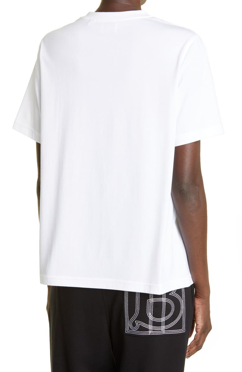 Burberry Women's Margot Logo Graphic Tee, Alternate, color, 