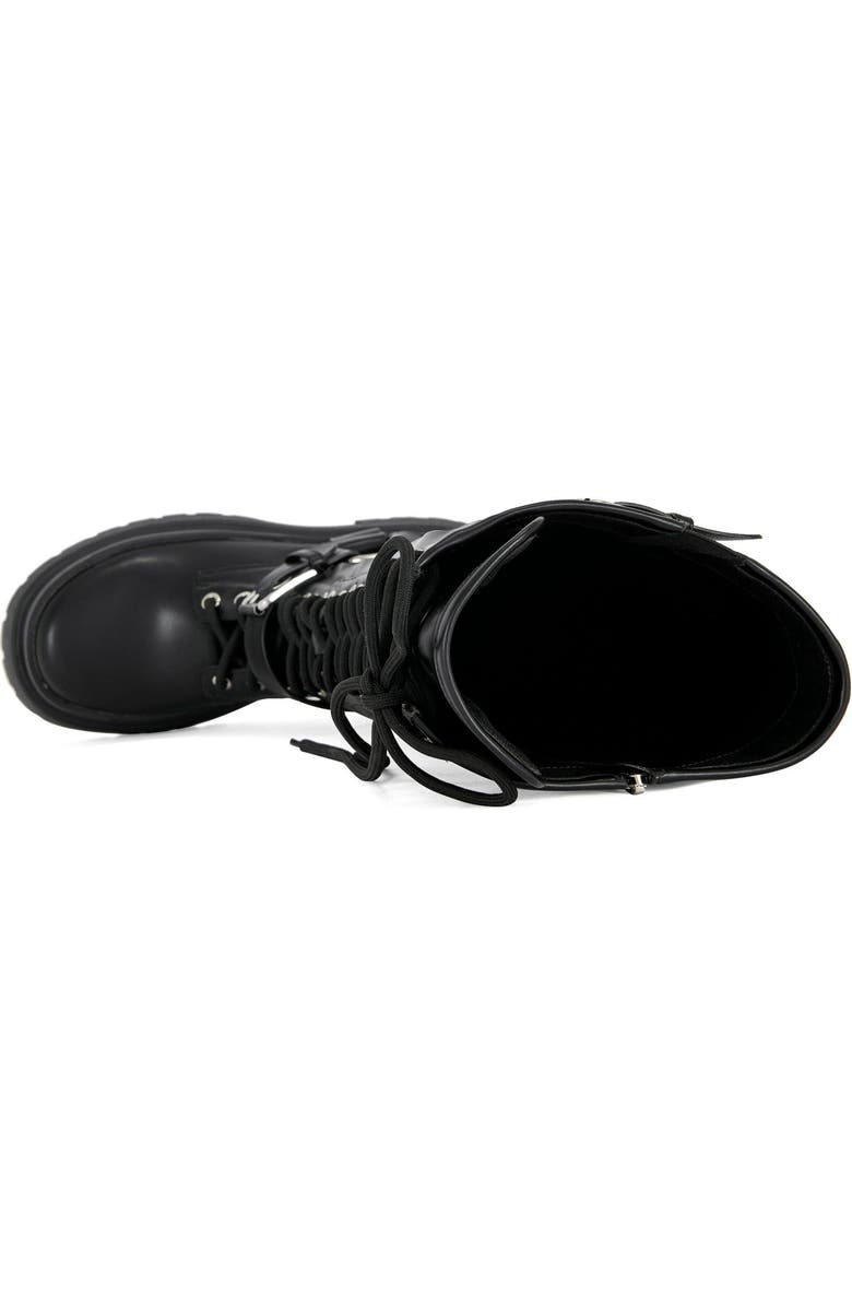 AZALEA WANG Saxen Flatform Boot, Alternate, color, Black