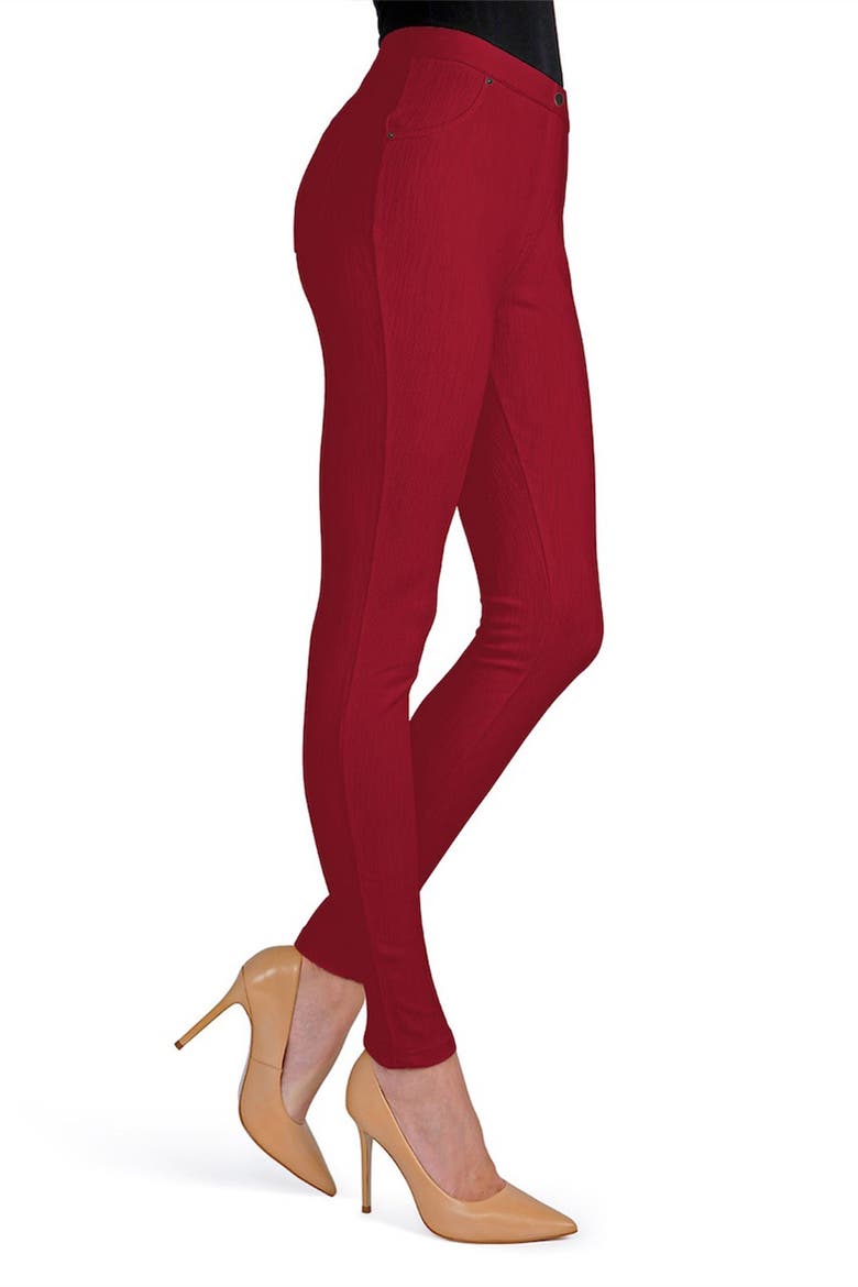 Chino Leggings, Main, color, RED