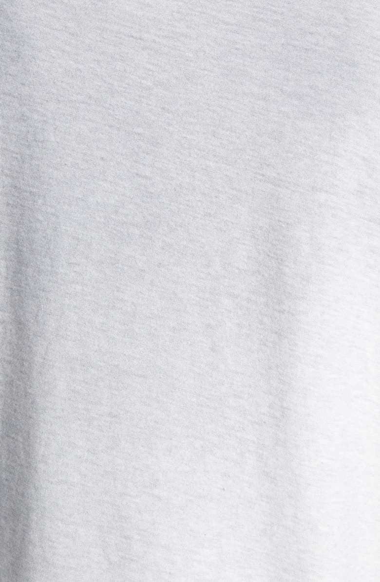 Acne Studios Address Distressed Organic Cotton Graphic T-Shirt, Alternate, color, 