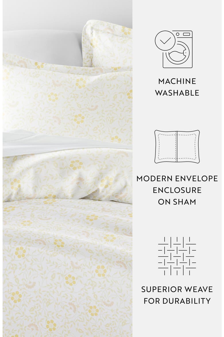 Premium Ultra Duvet Cover & Sham Set, Alternate, color, SPRING VINE