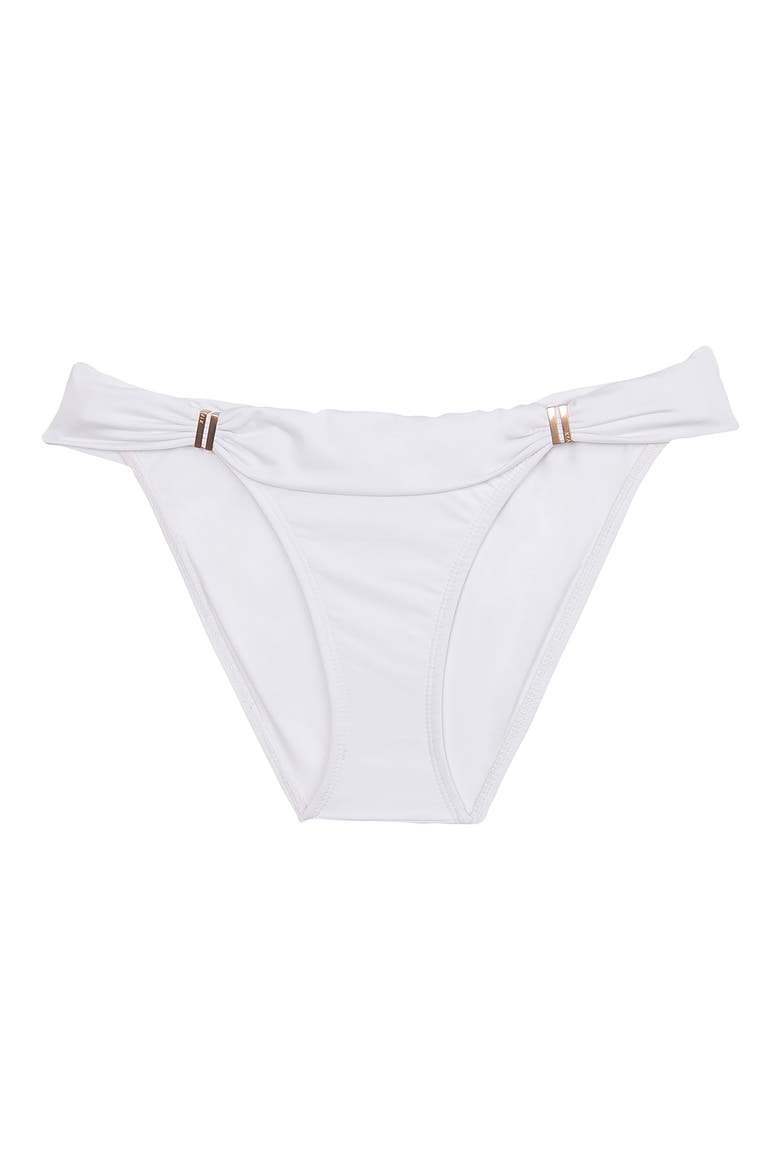 Bia Tube Bikini Bottoms, Alternate, color, WHITE