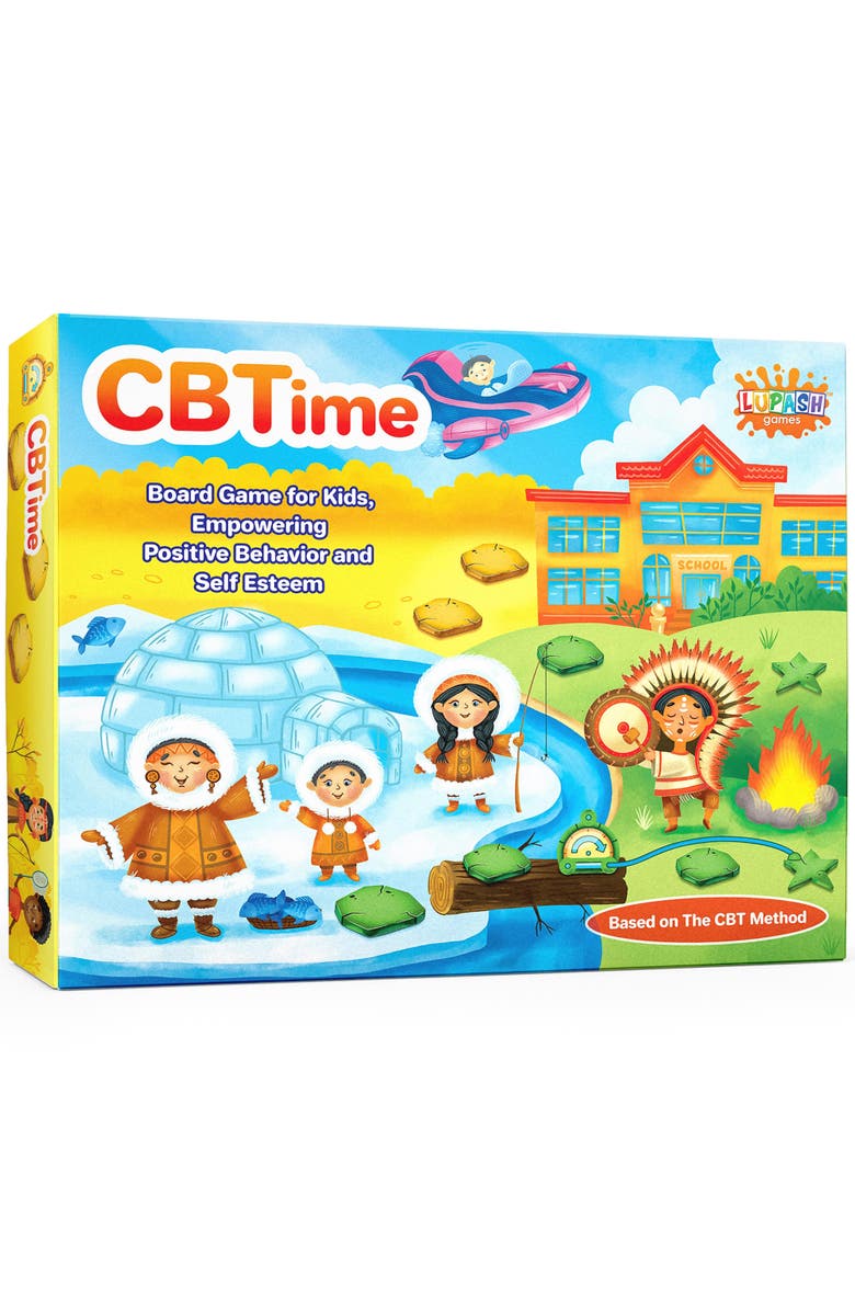 Lupash Games CBTime Kids Therapy Board Game,, Main, color, 