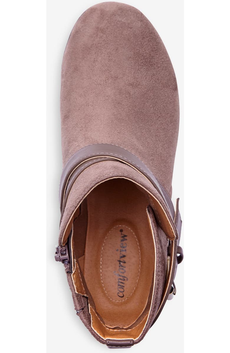 Comfortview The Bronte Bootie, Alternate, color, Dark Taupe