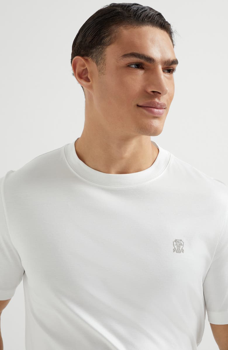 Brunello Cucinelli Crew-neck T-shirt, Alternate, color, 