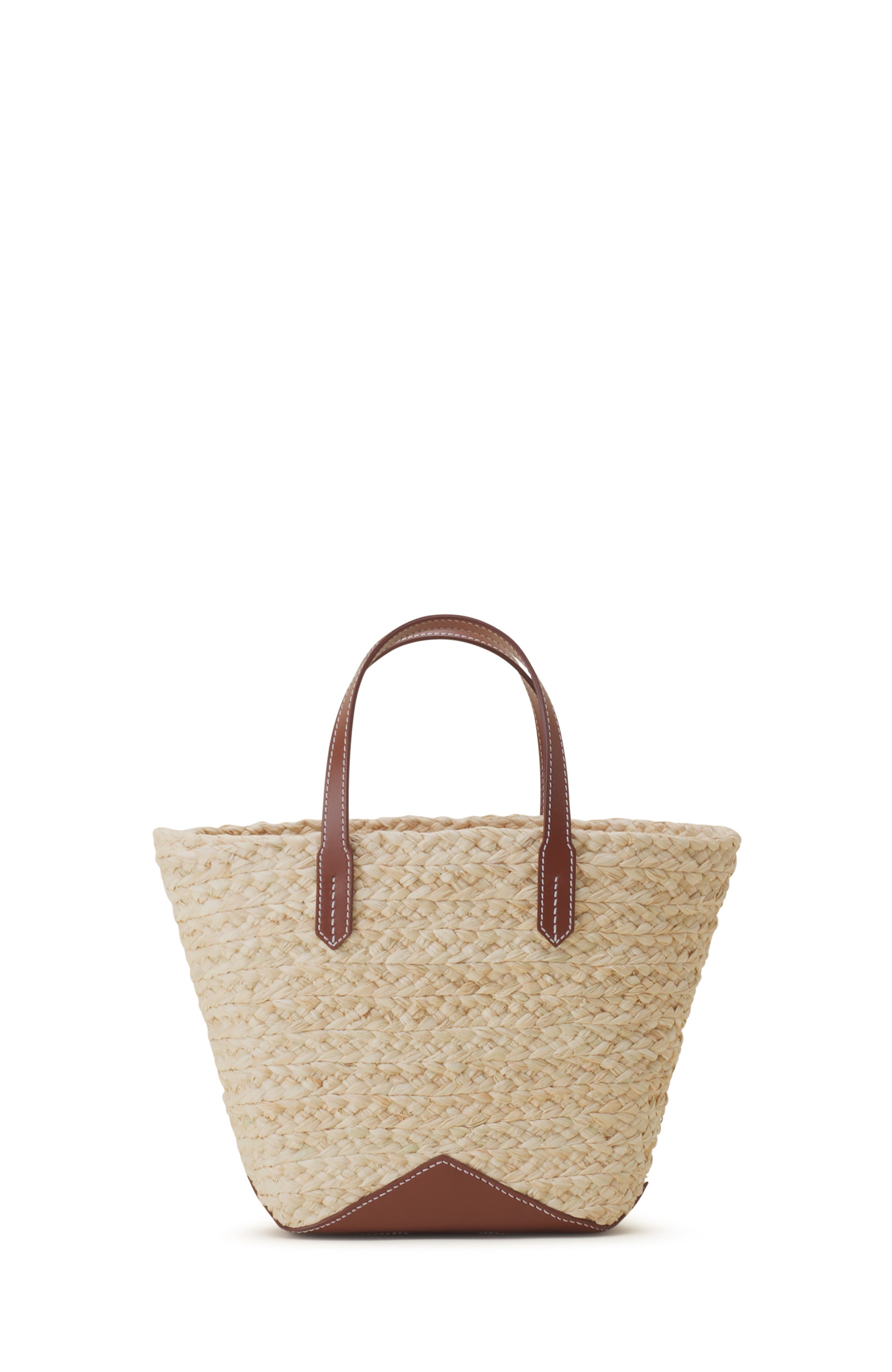 Lanvin Catch By Lanvin Small Basket Bag, Alternate, color, Beige