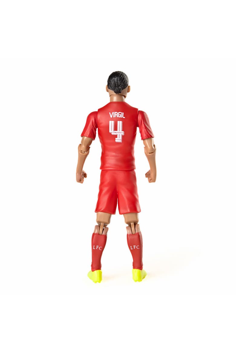 SOCKERS Liverpool F.C. Virgil Van Dijk 8" Collectible Soccer Action Figure, Alternate, color, Red