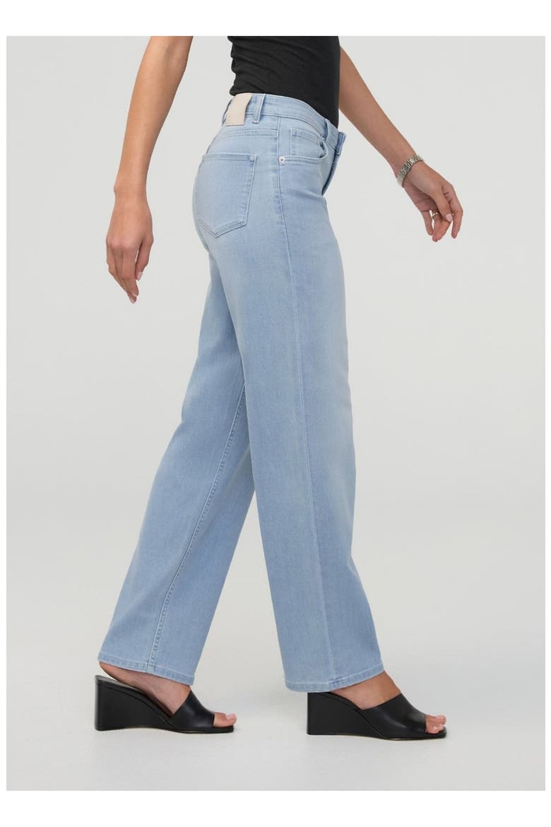 Performance Denim Mid Rise Straight, Alternate, color, Desert-Blue