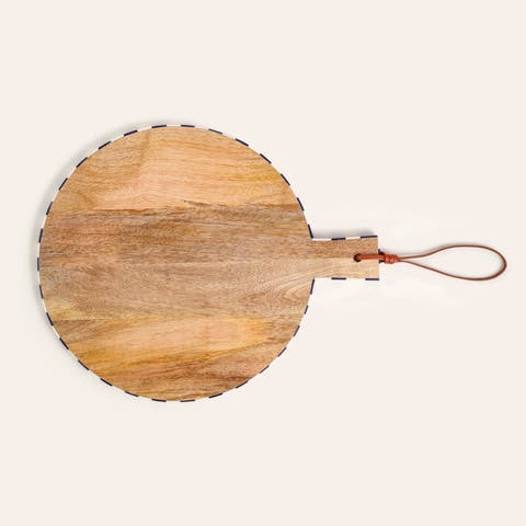 Nohar Wood Serving Board 15.5" Entertaining Artisan