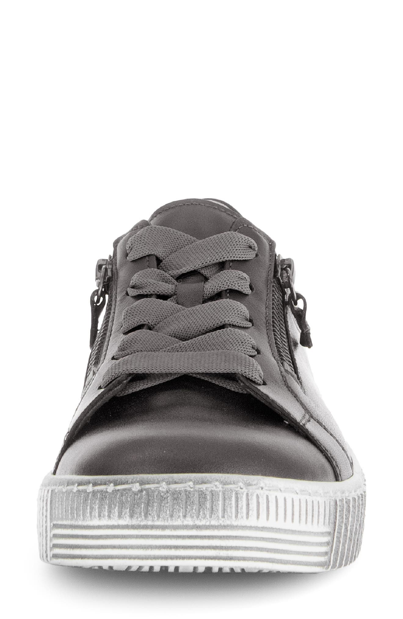 Gabor Low Top Sneaker, Alternate, color, Antik Silver