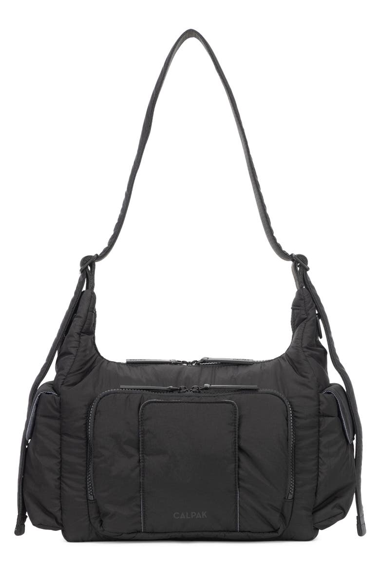 Diaper Crossbody Bag, Alternate, color, BLACK