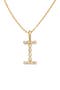  Gold Vermeil Initial I