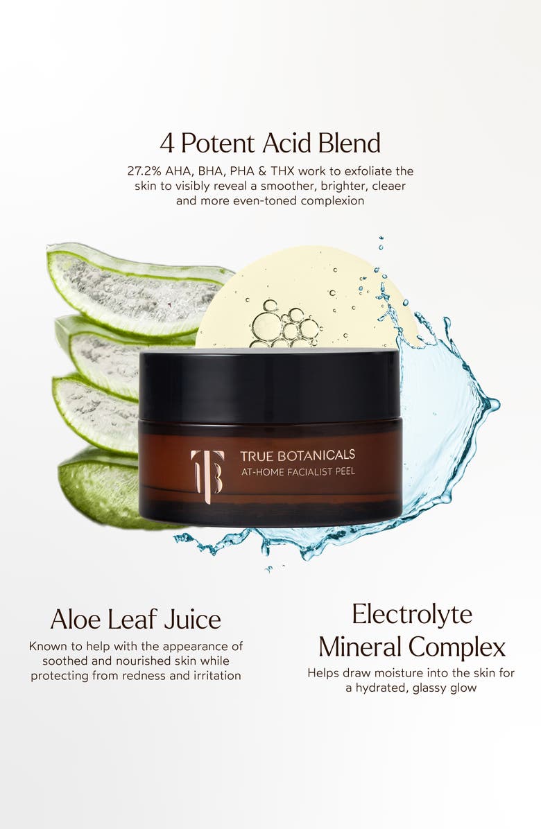 True Botanicals At-Home Facialist Peel, Alternate, color, 