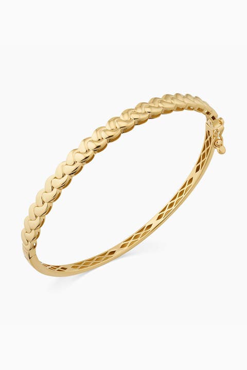 14K Yellow Gold Harmony Bangle
