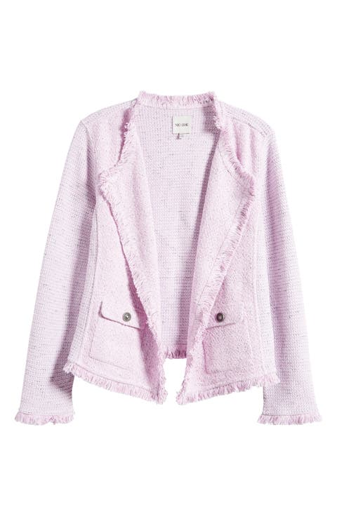 Fringe Tweed Jacket