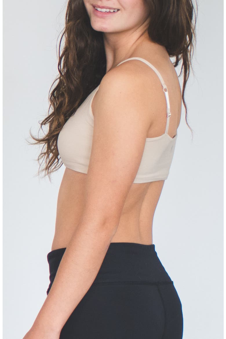 Bleum Neutral Kids' Seamless Bra, Alternate, color, Honey-Sky