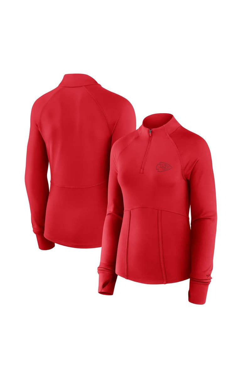 FANATICS Women's Fanatics  Red Kansas City Chiefs Elements Quarter-Zip Jacket, Alternate, color, Red