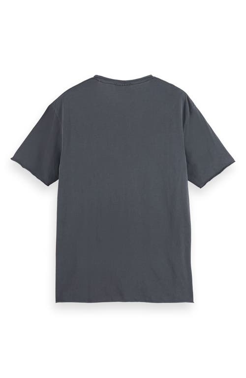 Scotch & Soda Relaxed Fit Raw Edge T-shirt