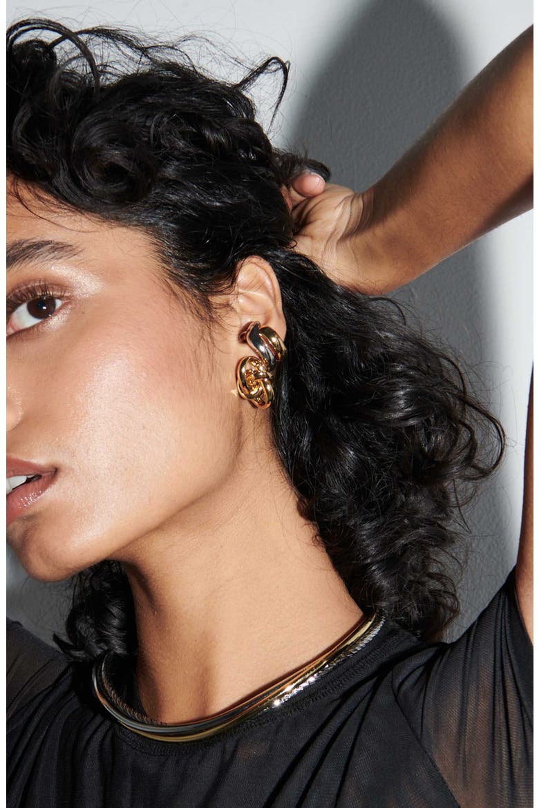 Odell Ear Cuff, Alternate, color, GOLD/ IR
