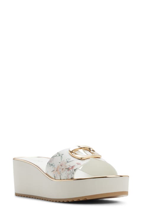 Menhaden Platform Wedge Slide Sandal (Women)