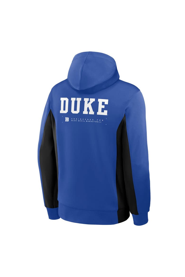 Men's Nike Royal/Black Duke Blue Devils Dri-FIT Game Full-Zip Hoodie Jacket, Alternate, color, Royal