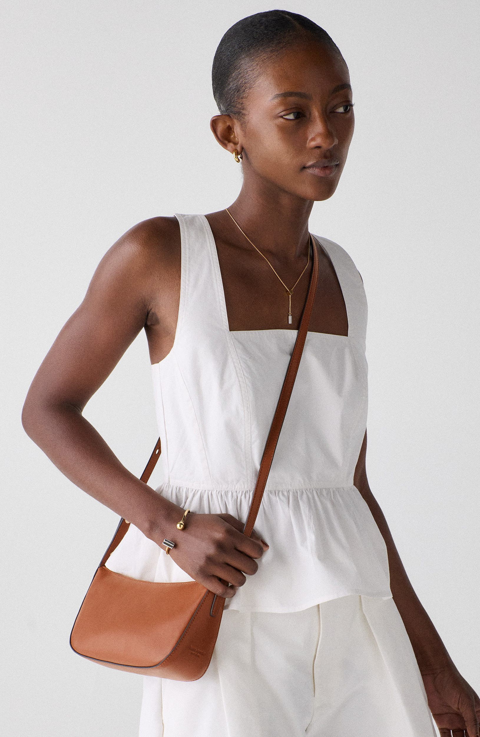 halo fine grain leather crossbody bag, Alternate, color, SOUTHWEST DESERT
