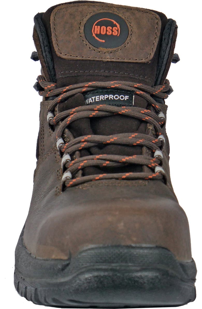 Hoss Boot Company HOSS Lorne 6 Inch Composite Toe Work Boot, Alternate, color, Brown