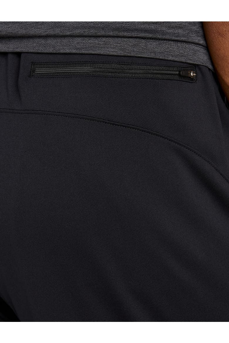 Big & Tall Performance Double-Knit Ribbed-Hem Joggers, Alternate, color, BLACK
