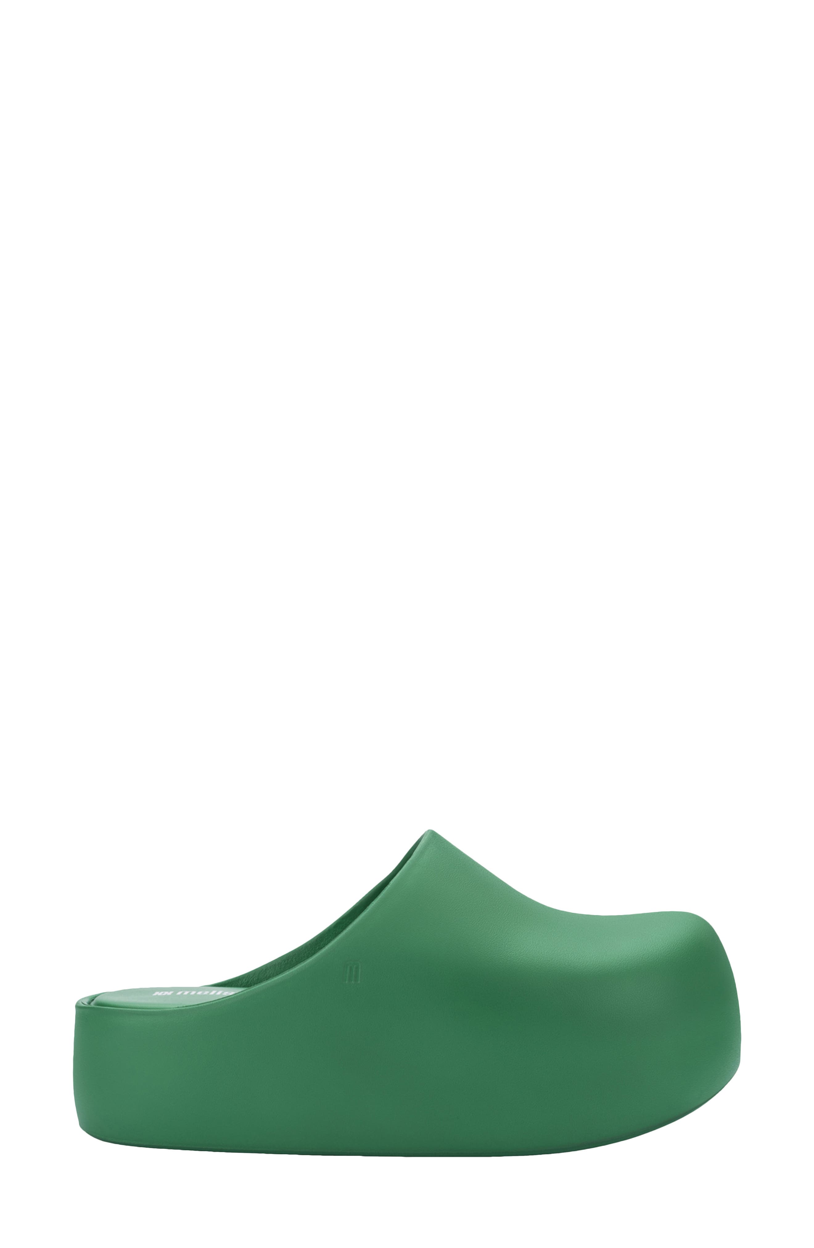 Free Up Platform Clog, Alternate, color, GREEN