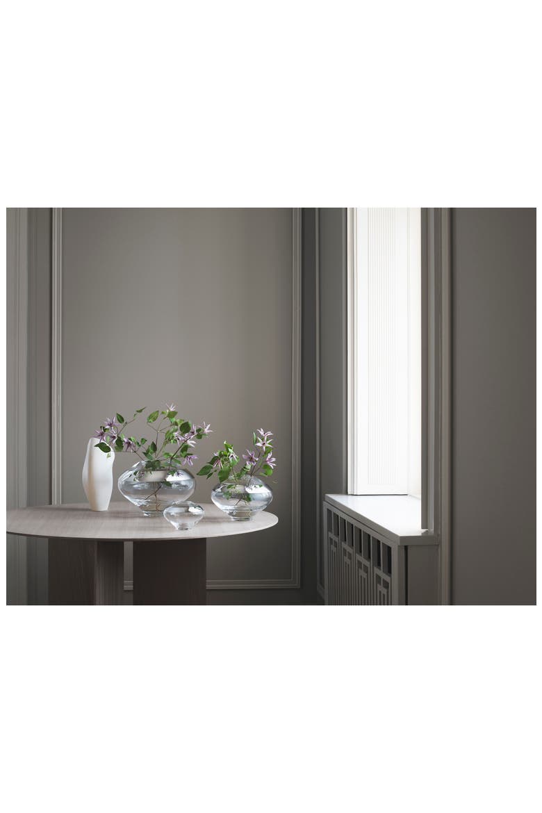 Duo Vase, Alternate, color, CLEAR