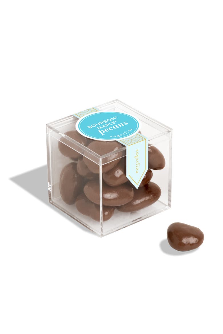 Bourbon Maple Pecans Set of 3 Candy Cubes, Alternate, color, NO COLOR