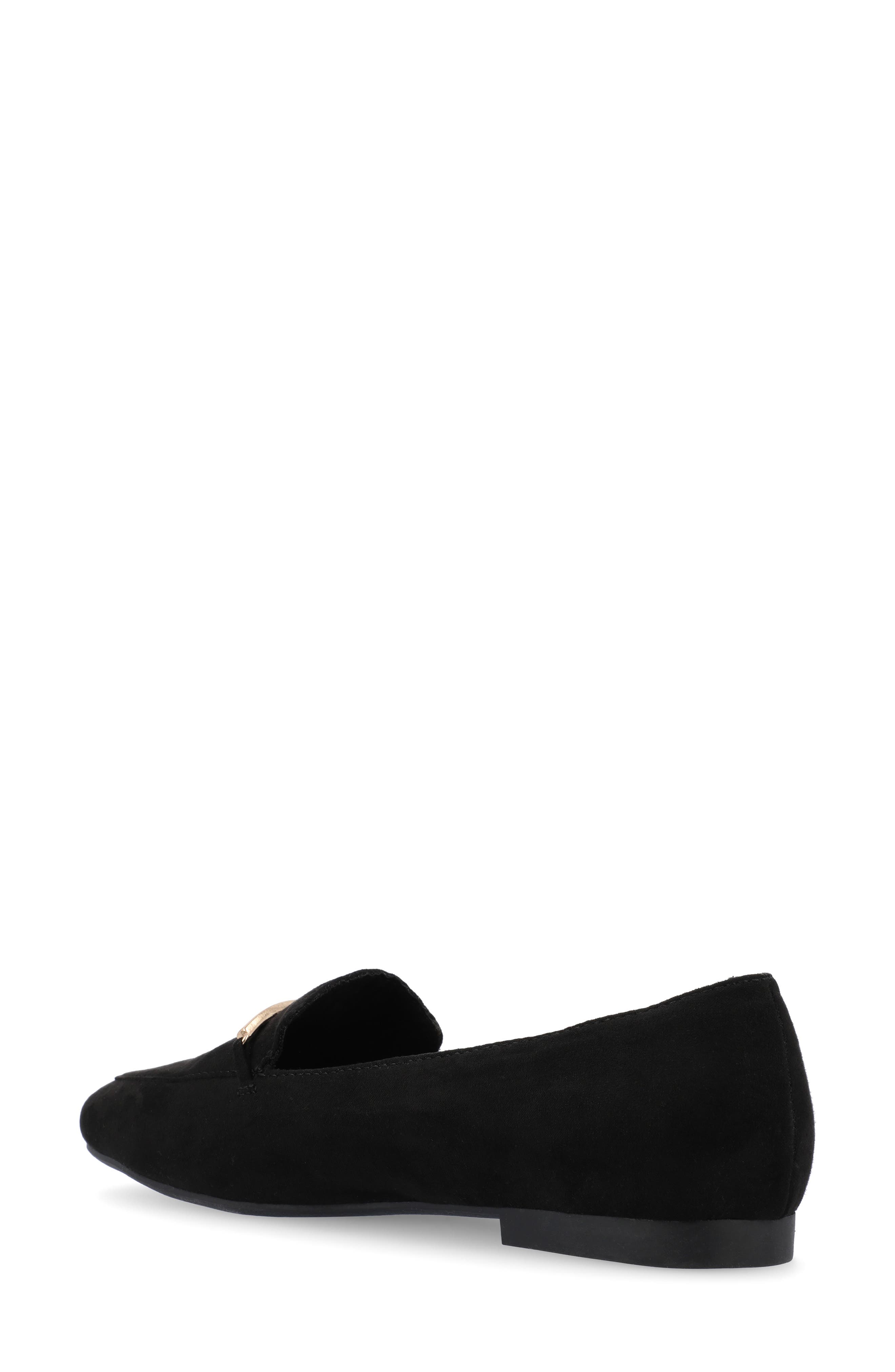 Journee Collection Wrenn Loafer - Wide Width, Alternate, color, Black