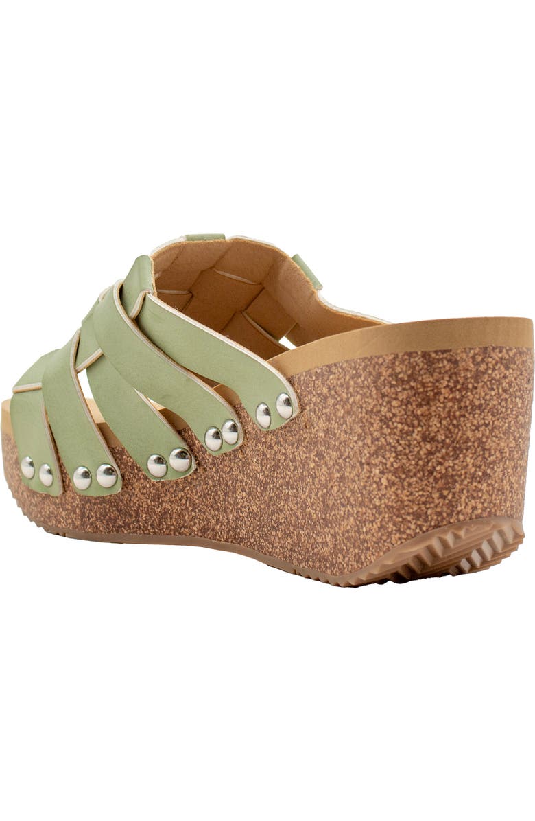 Volatile Enoki Platform Wedge Slide Sandal, Alternate, color,