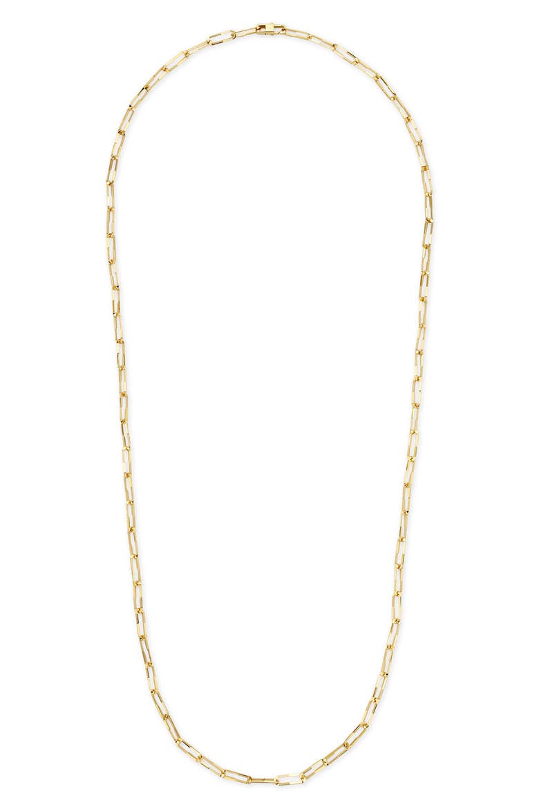 Link to Love Chain Necklace, Main, color, NO COLOR