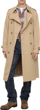 Burberry Long Kensington Heritage Trench Coat