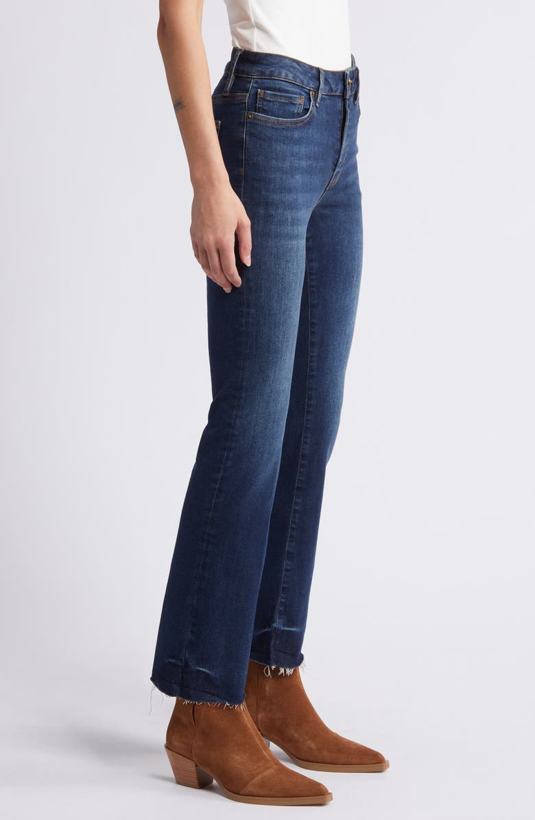 FRAME Le Crop Mini Boot Raw Hem Jeans, Alternate, color,