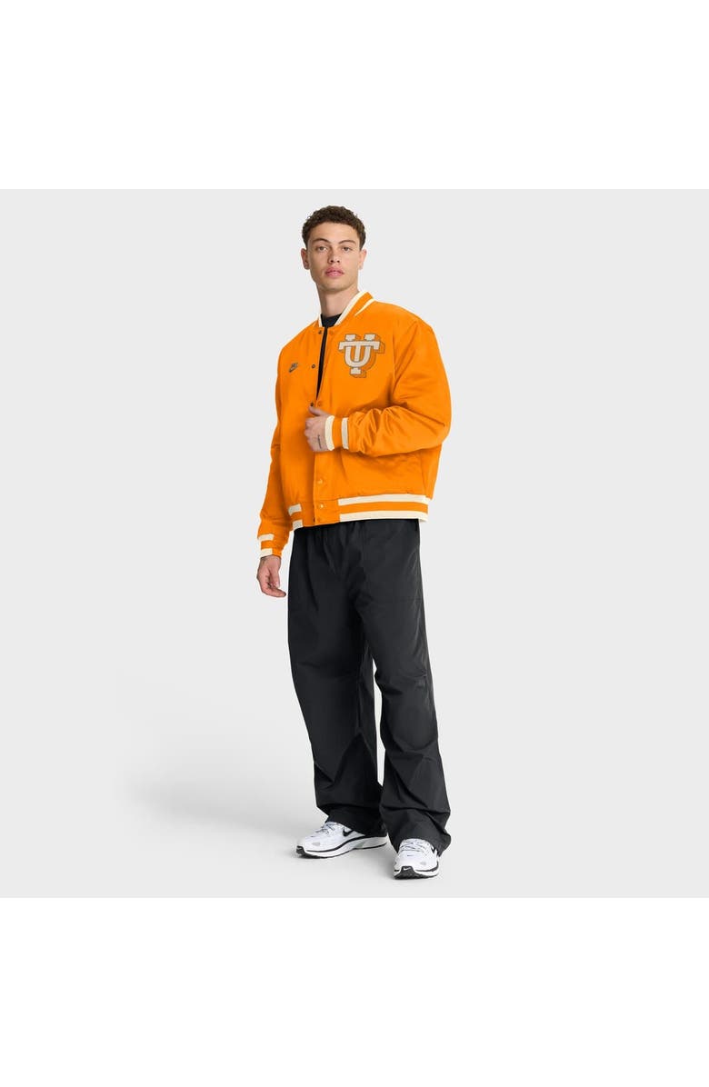 Nike Men's Nike Tennessee Orange Tennessee Volunteers Legacy Full-Snap Bomber Jacket, Alternate, color, Tennessee Orange